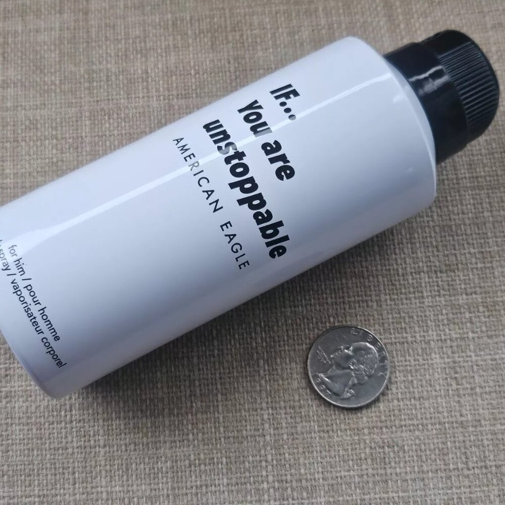 American Eagle if you are Unstoppable Men Spray Body Spray 4.5oz/127g New no box - Picture 8 of 8